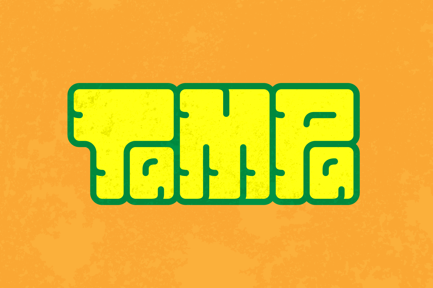 Custom Tampa lettering produced on March 11, 2025.