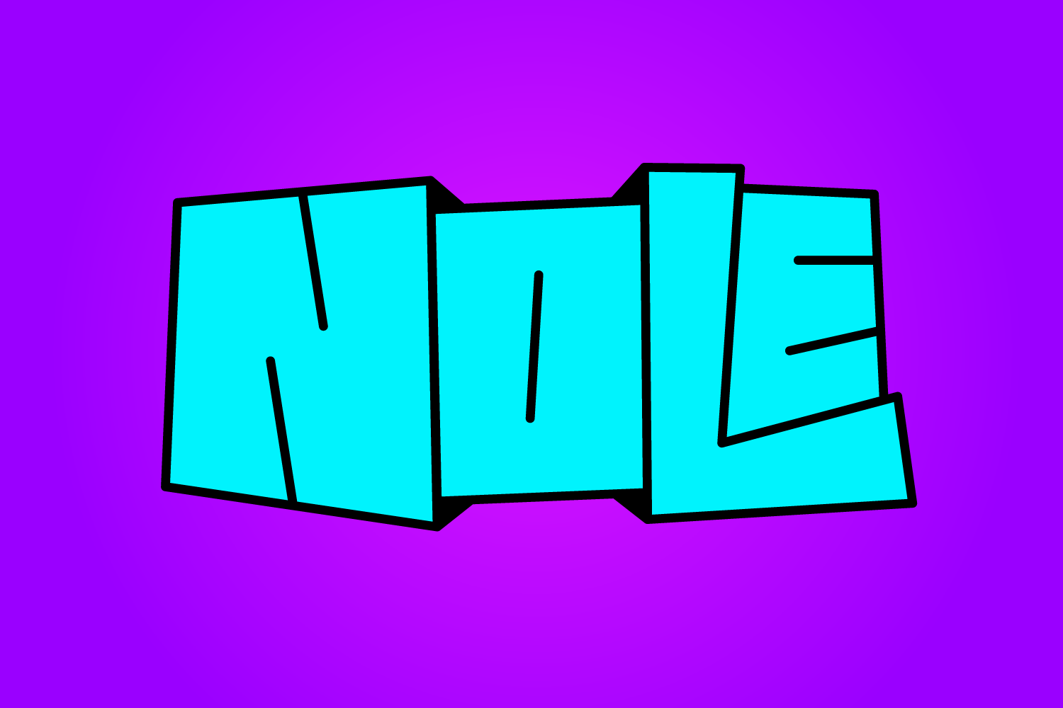 Custom Nole lettering produced on March 14, 2025.