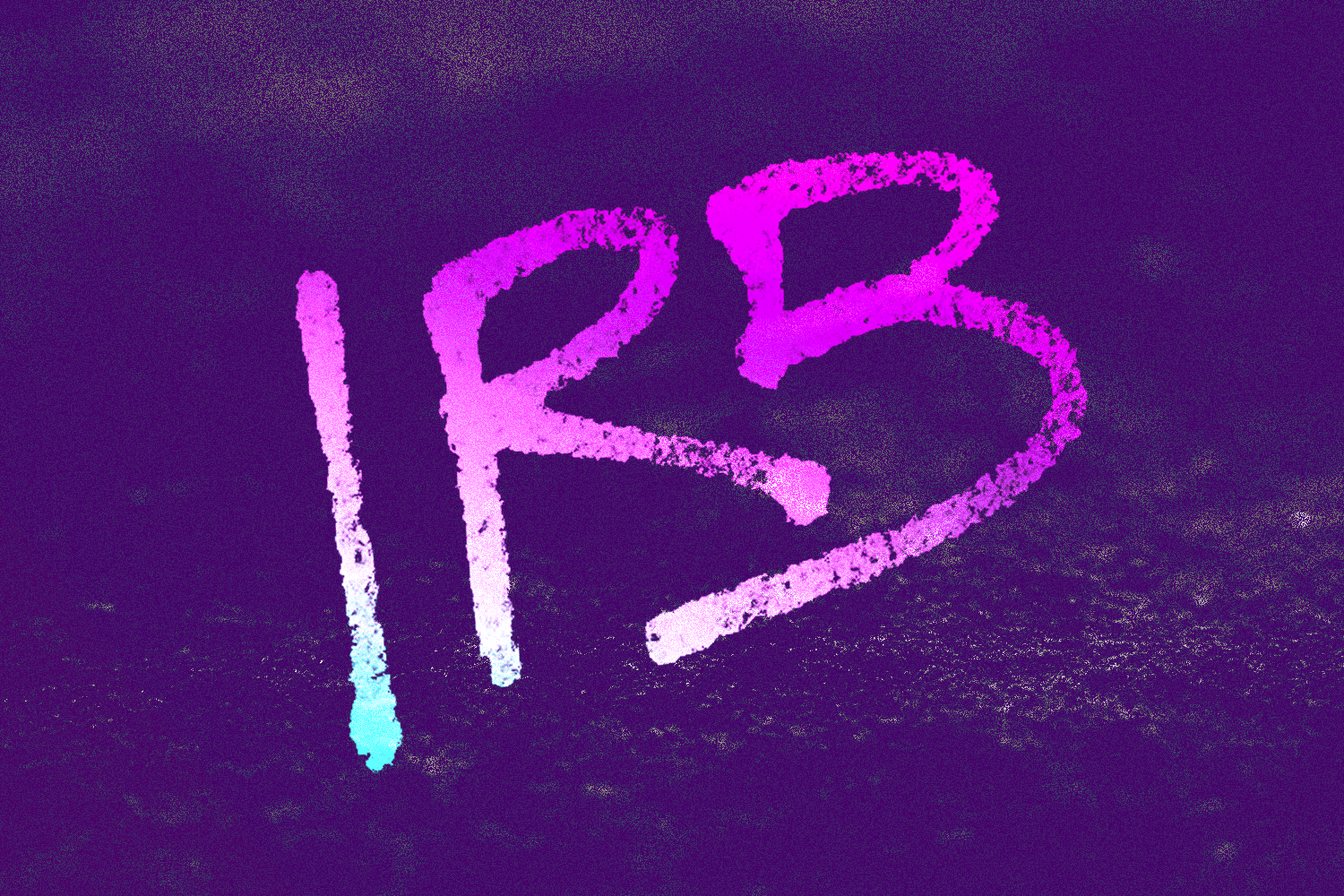 Custom IRB lettering produced on March 18, 2025.