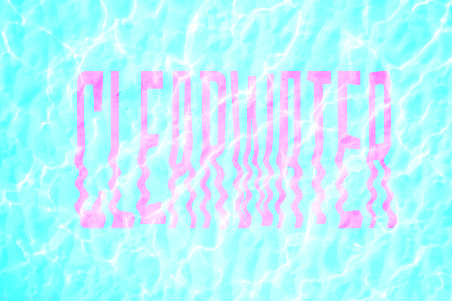 Custom Clearwater lettering.