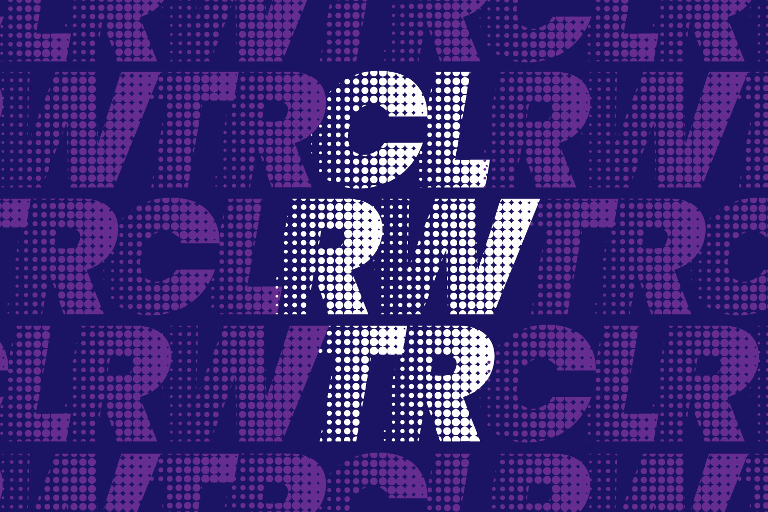 Custom CLRWTR lettering.