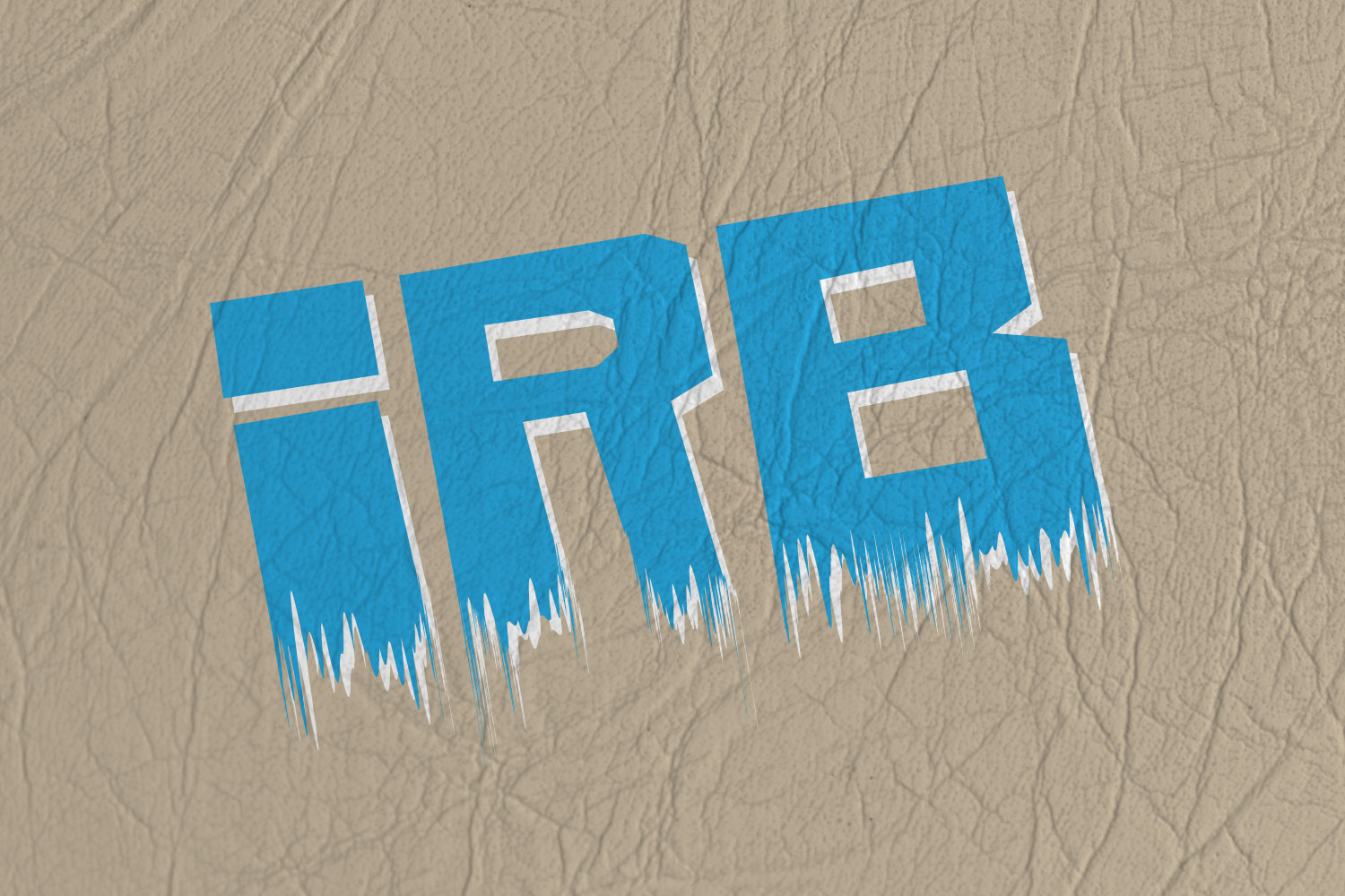 Custom IRB lettering.