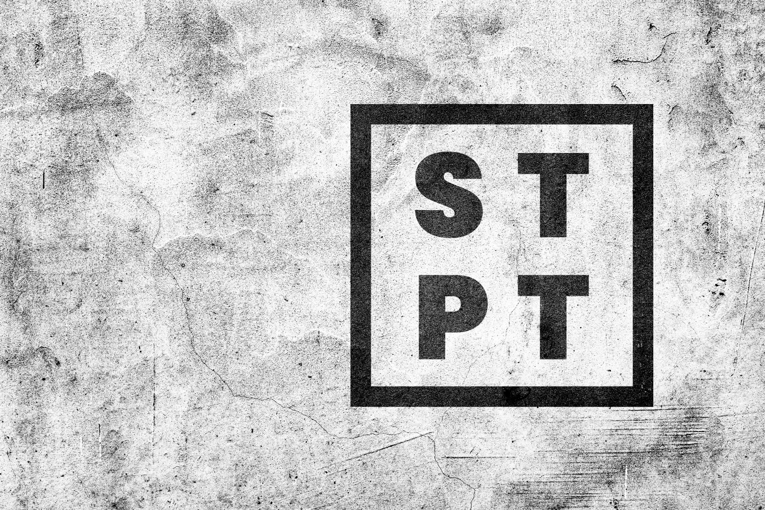 Custom St. Pete lettering.