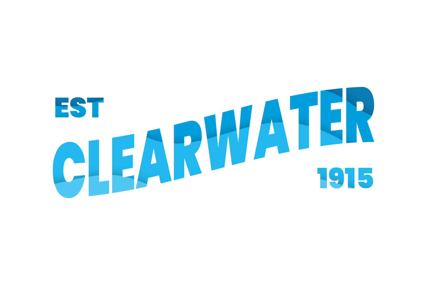 Custom Clearwater lettering.