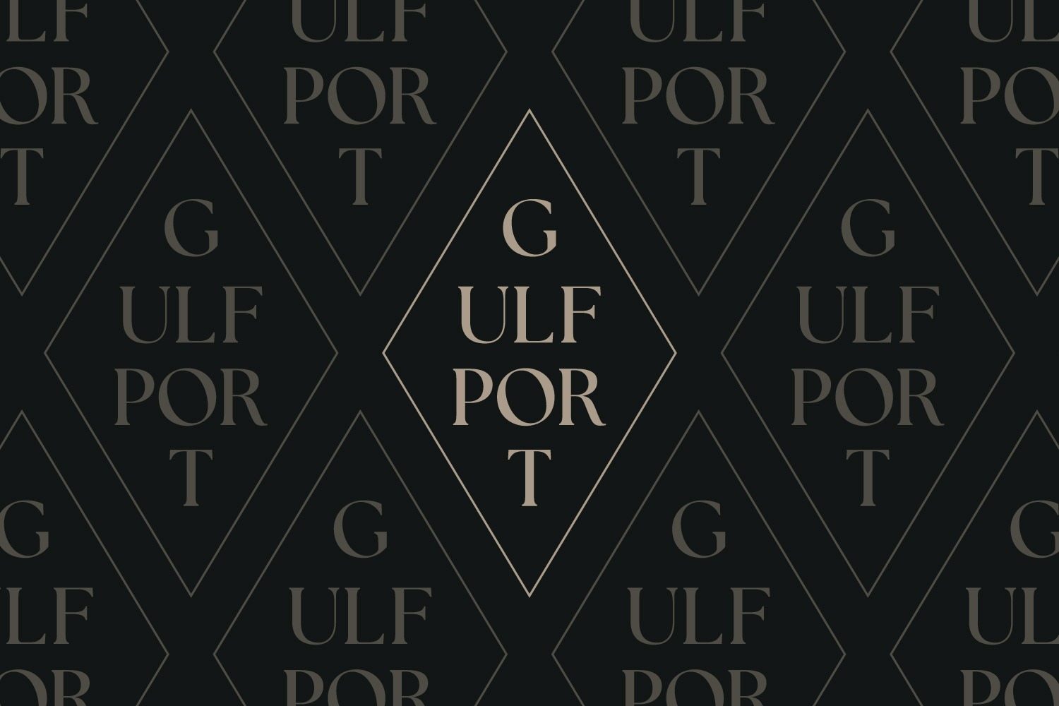 Custom Gulfport lettering.