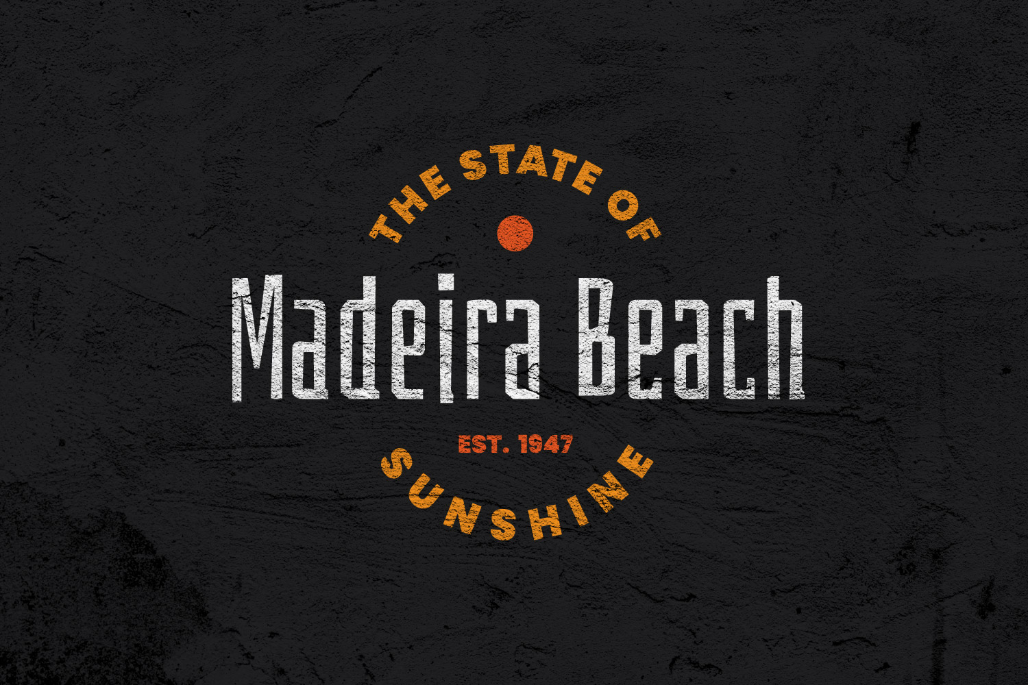 Custom State of Sunshine, Madeira Beach composiiton.