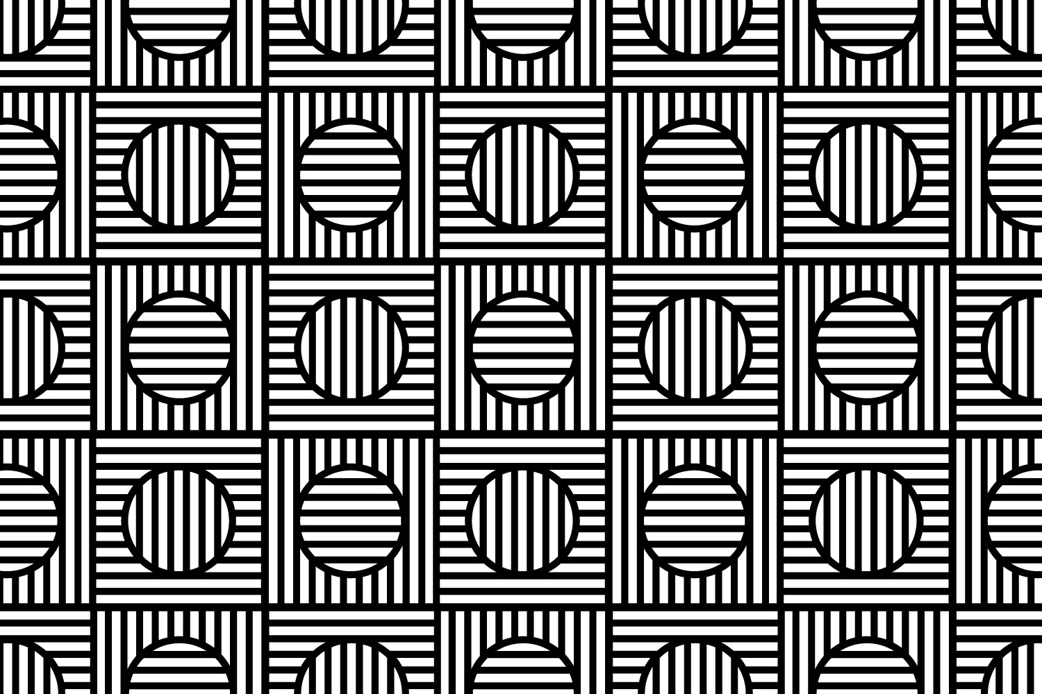 Custom pattern composition.