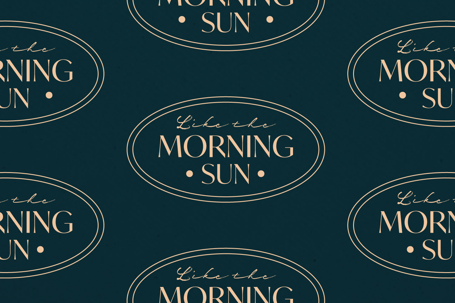 Custom Like the Morning Sun composition.