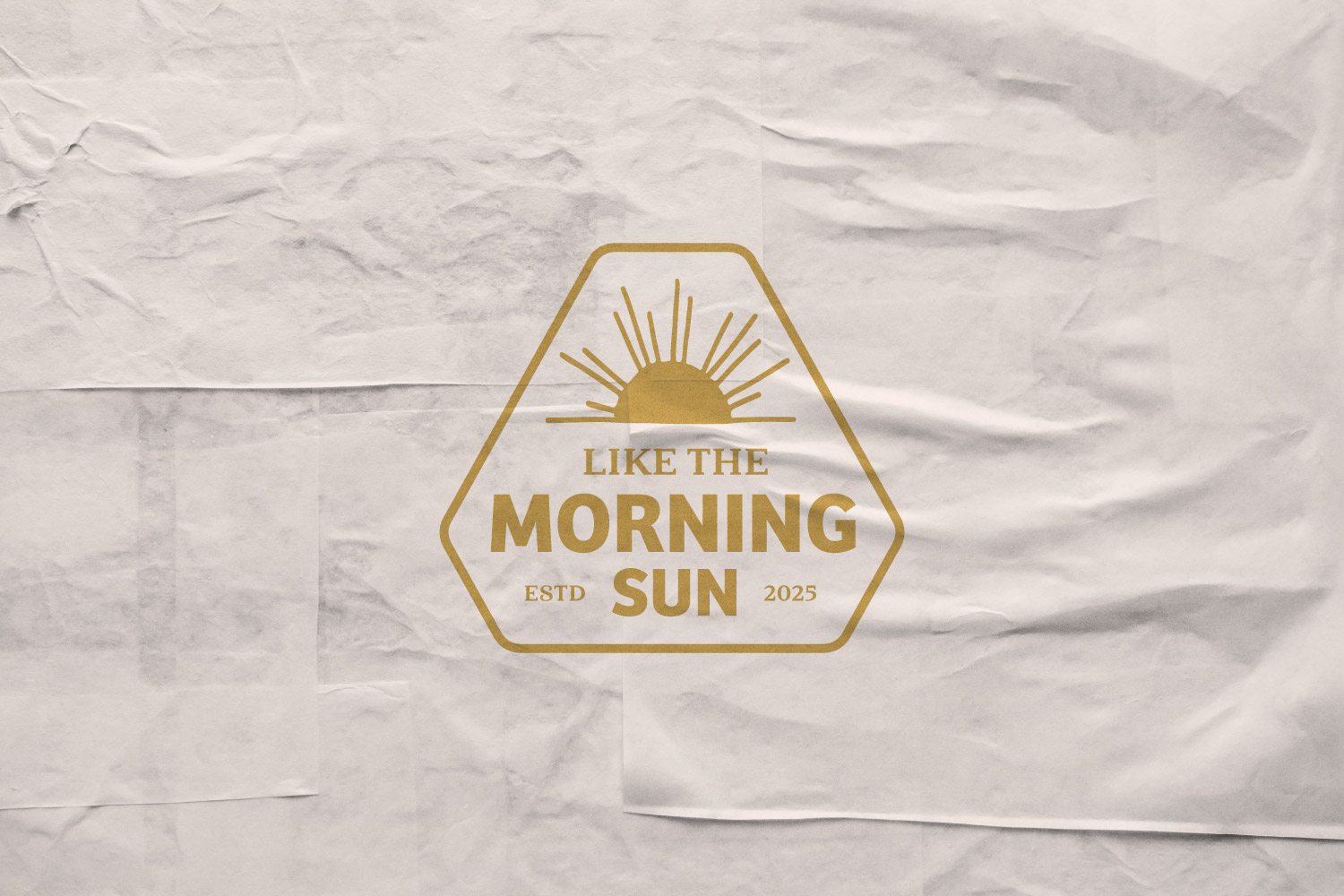 Custom Like the Morning Sun composition.