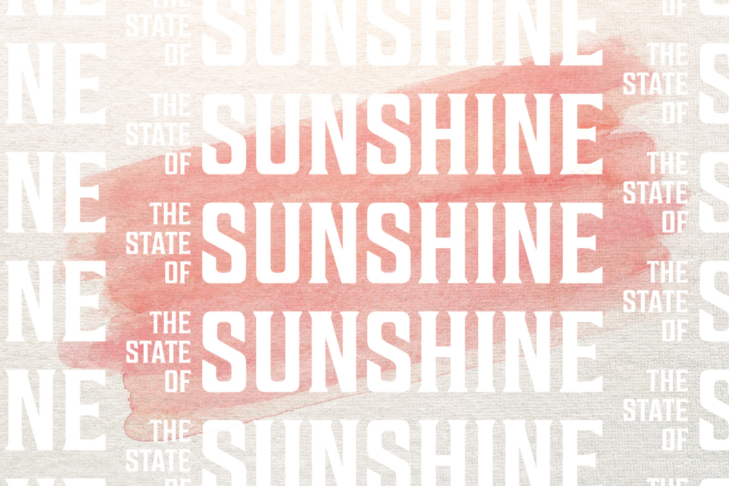 Custom The State of Sunshine composition.