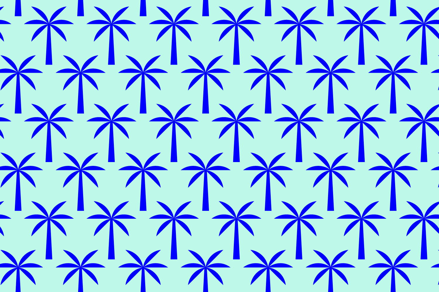 Custom Palm Tree composition.