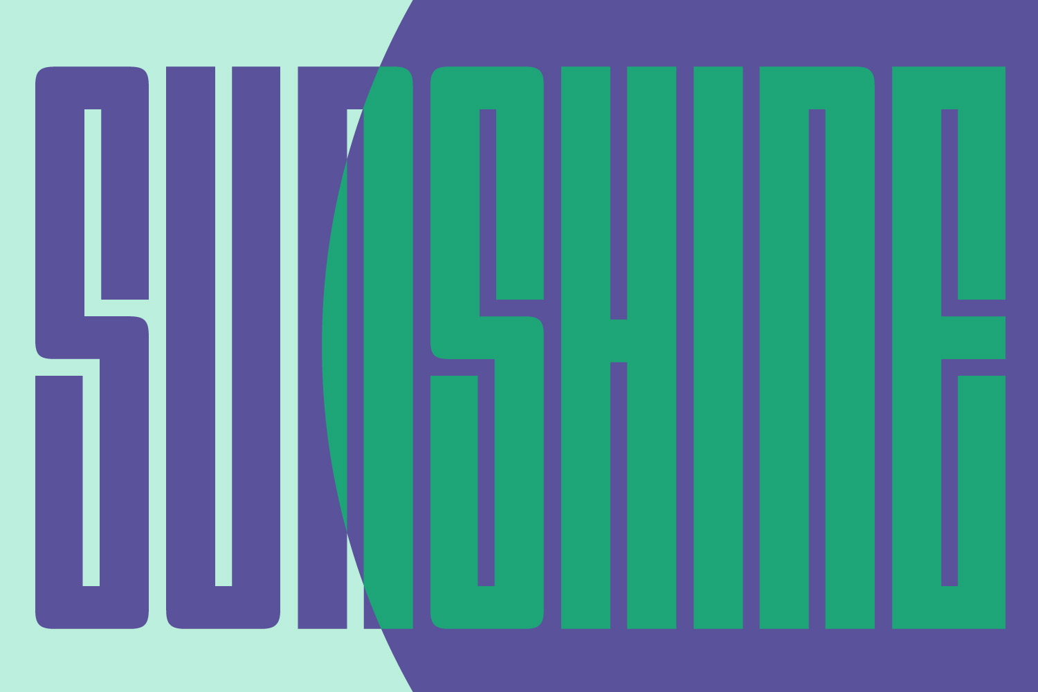 Custom sunshine composition.